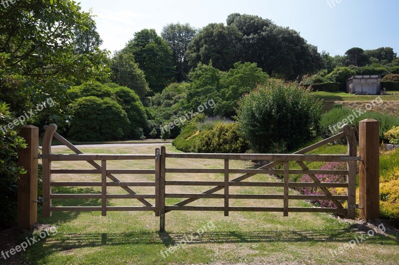 Gate Park Input Wood Fence Fence