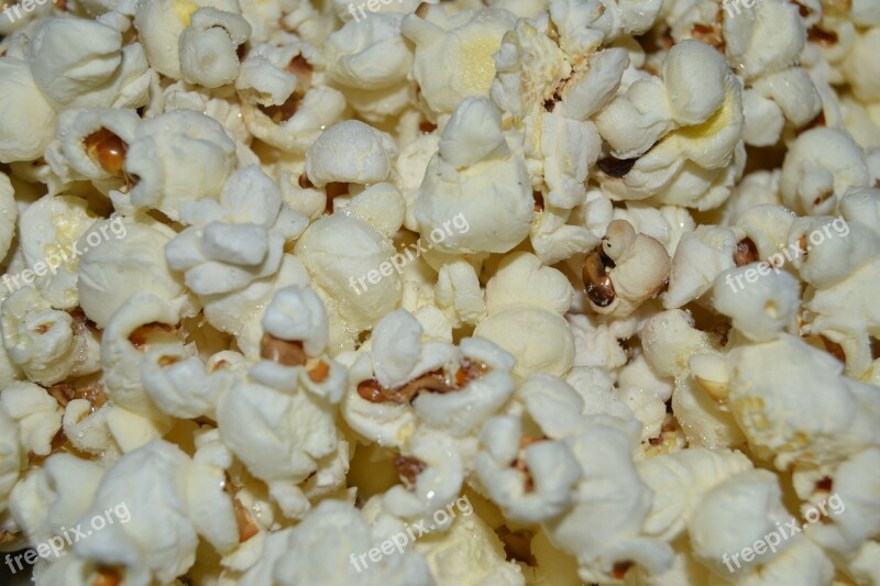 Popcorn Sugar Sweet Delicious Sweetness