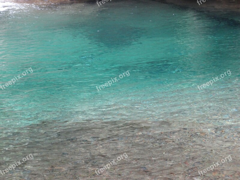 Water Pool Crystal Clear Blue Free Photos