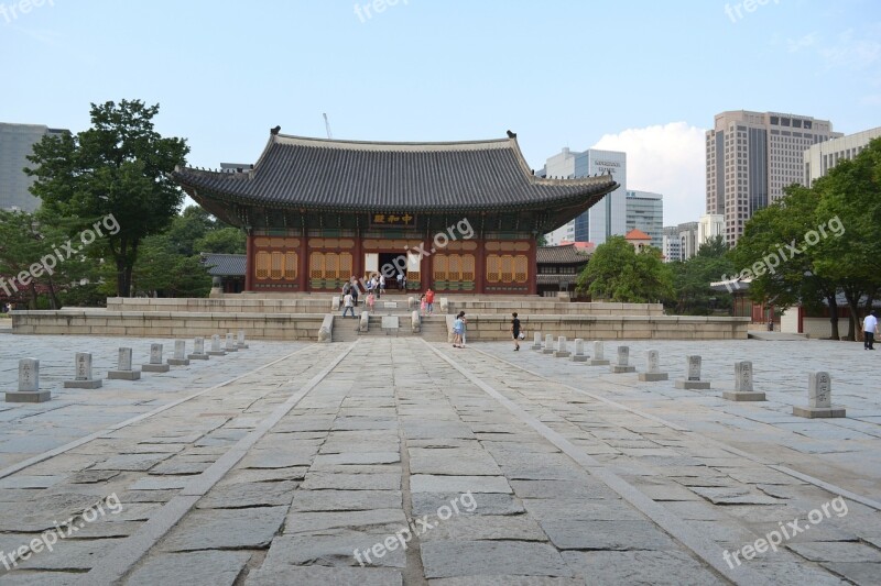 Virtue Kotobuki Shrine Seoul Forbidden City Old School Old Fashioned