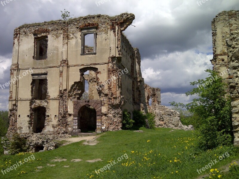 Ruins Ruin Castle Old Building