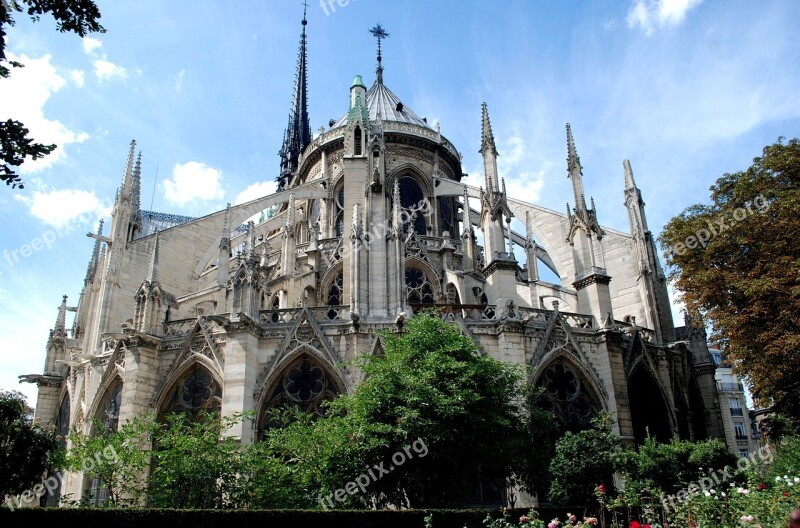 The Cathedral Paris The Hunchback Free Photos