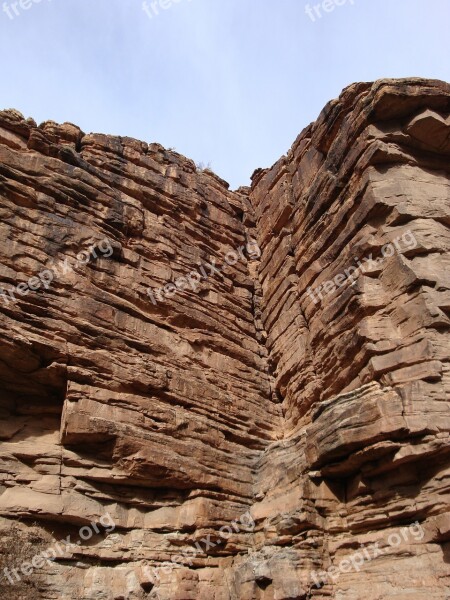 Grand Canyon Corner Rocks Cliff Geometric