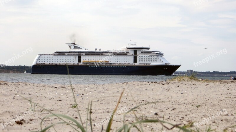 Ship Ferry Waterway Baltic Sea Sea