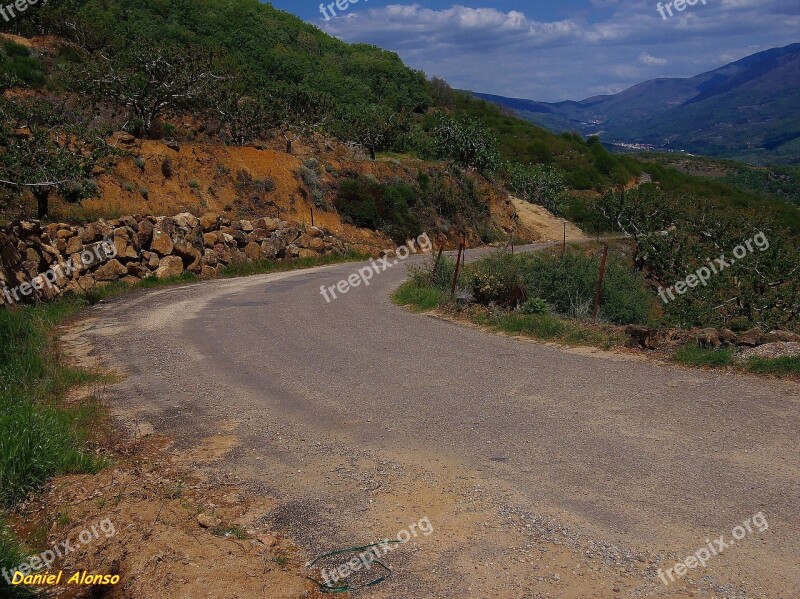 Road Asphalt Route Landscape Roads