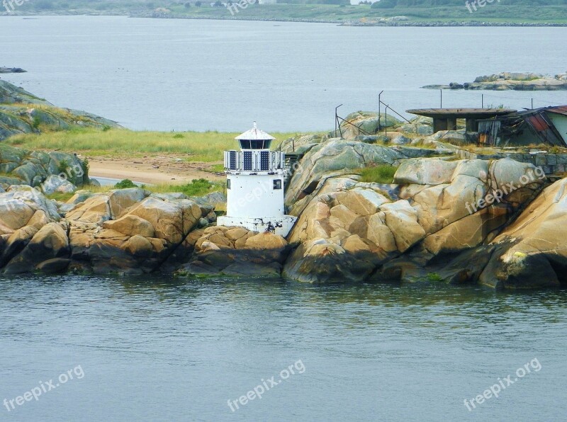 Lighthouse Island Copenhagen Denmark Free Photos