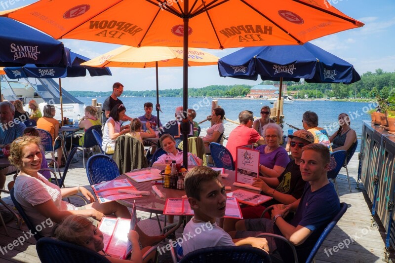 People Dinner Cafe Lake Champlain Burlington