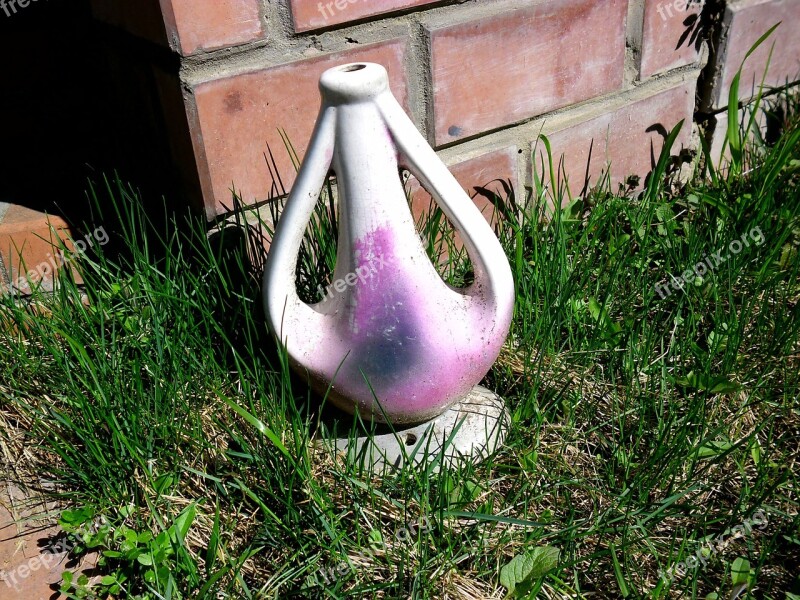 Amphora Decanter Design Garden Purple