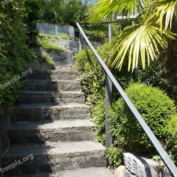 Stairs Gradually Emergence Railing Staircase