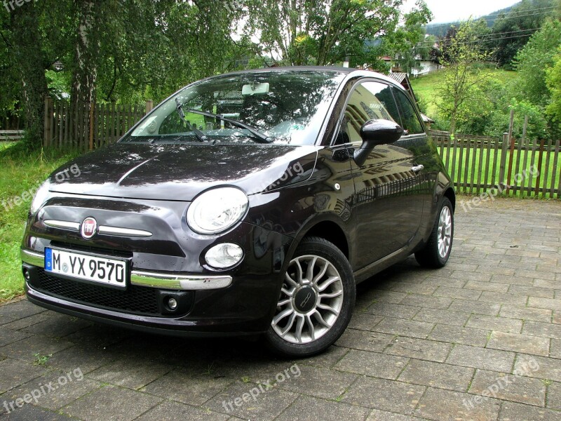 Auto Fiat Fiat 500 City Car Vehicle