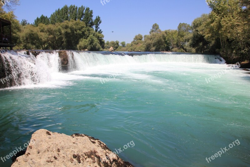 Waterfall River Water Turkey Bach