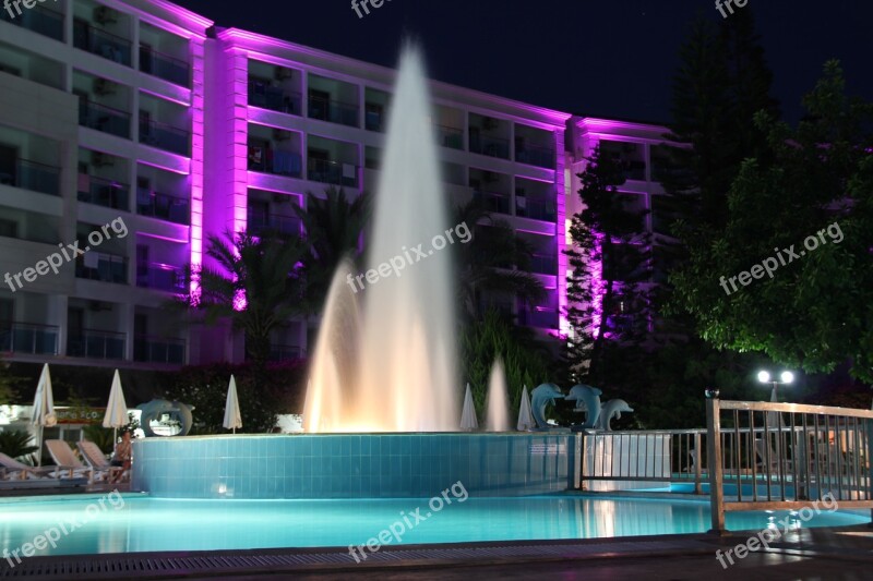 Fountain Hotel Pool Vacations Water