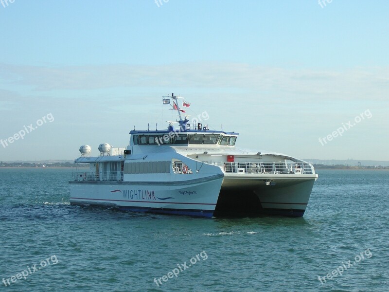 Catamaran Nautical Maritime Boat Sea