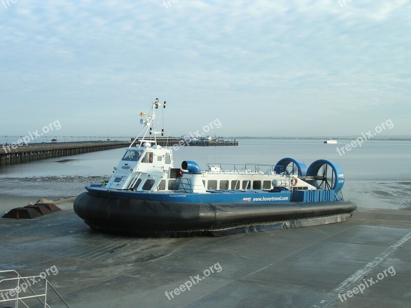 Hovercraft Hover Sea Craft Transportation