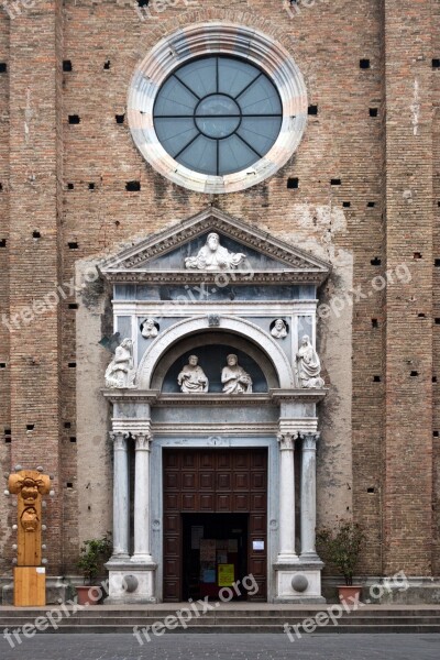 Basilica Entrance Architecture Facade Building