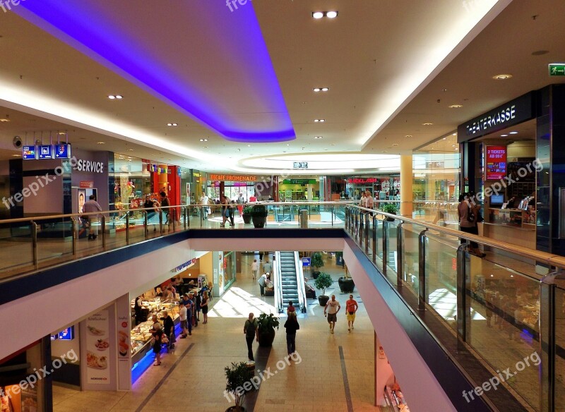 Shopping Centre Market Hall Hall Escalator Shopping