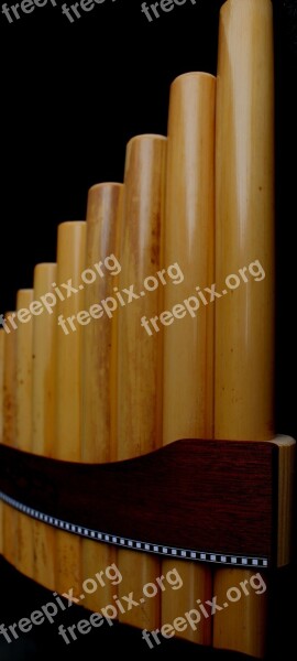 Music Pan Flute Musical Instrument Wind Instrument Sound