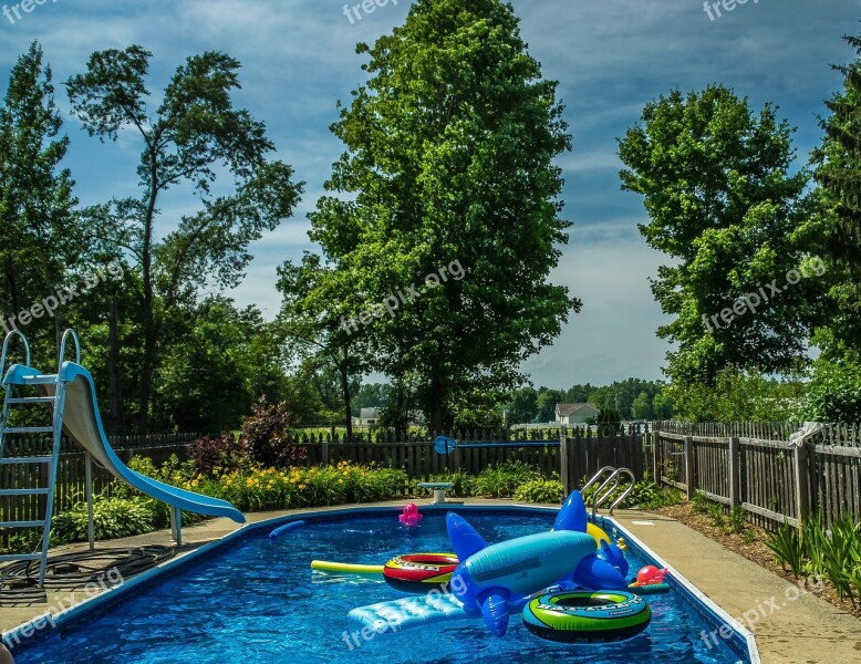 Pool Nature Landscape Water Blue