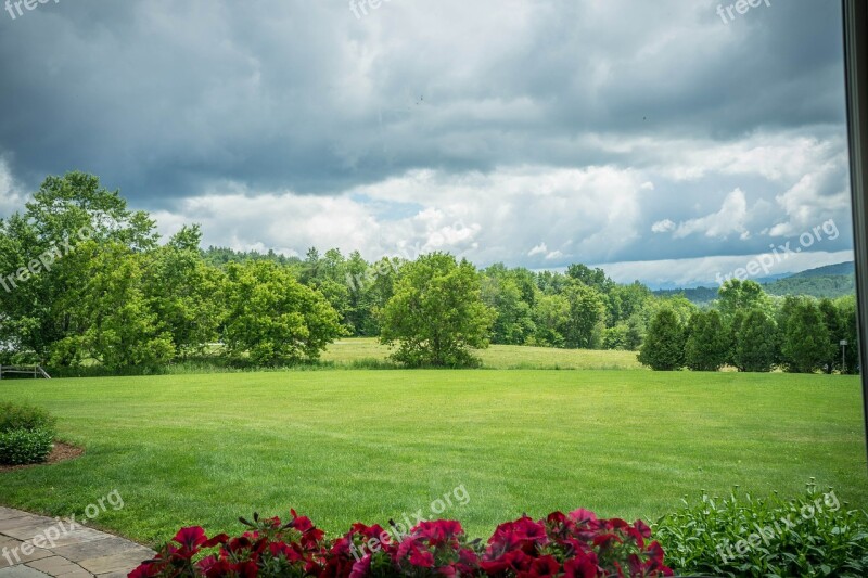 Garden Vermont Mount Mansfield Green Mountains