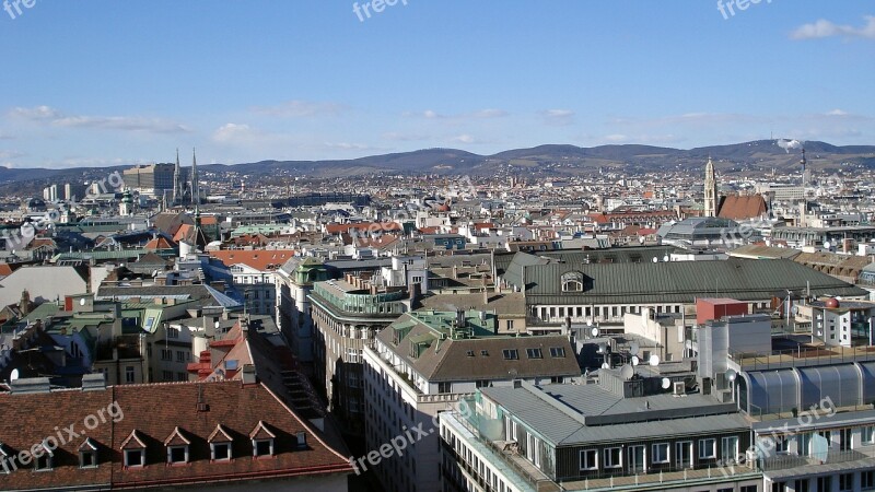 Vienna City View Roofs City View