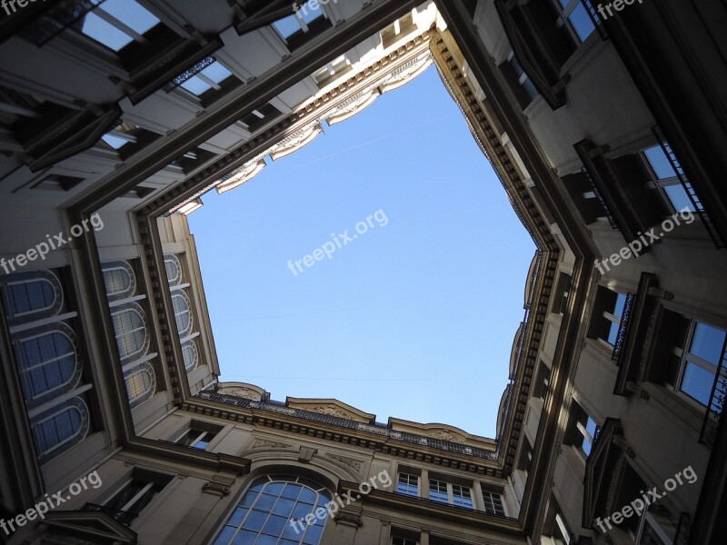 Sky Blue Sky Building Will Windows