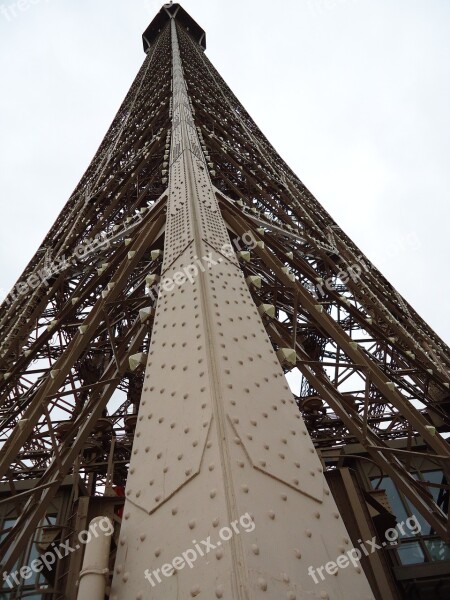 Eiffel Tower Tower Paris Iron Free Photos