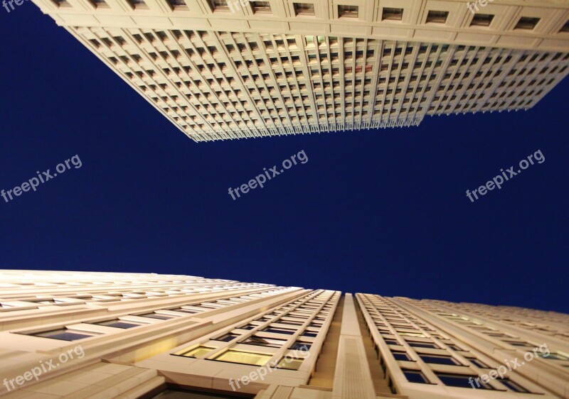 Skyscraper Facade Building Architecture Window