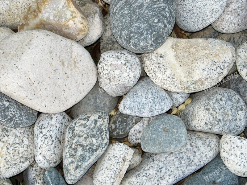 Stones Pebbles Rocks Landscaping Texture