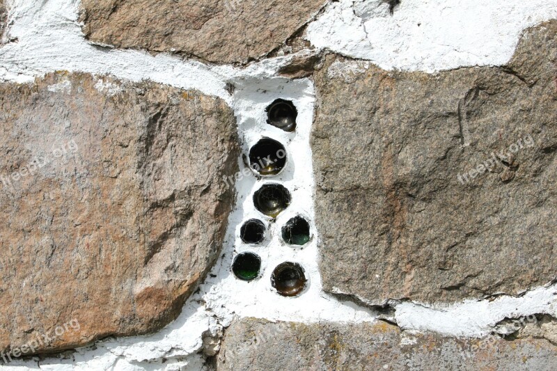 Wall Gråsten Bottles Ljusglugg Joints