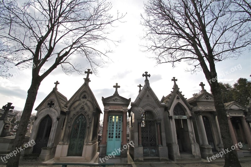 Crypt Paris Cemetery Memorial Rest