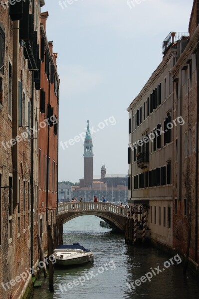 Italy Venice Water Europe Canal