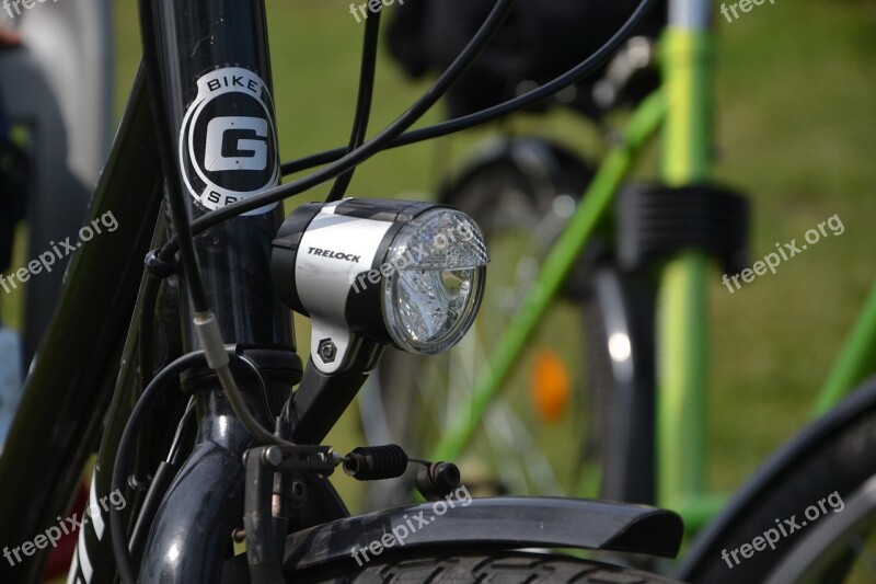 Bike By Bike Bicycles Bike Lights Wheel