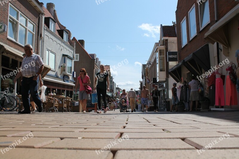 Zandvoort Pedestrian Zone Pedestrian Personal Stadtmitte