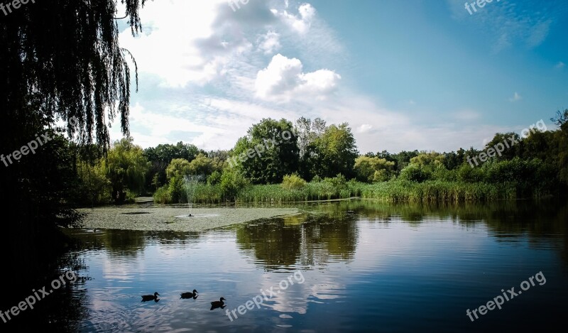 Landscape Lake Water Waterfront Lakeside