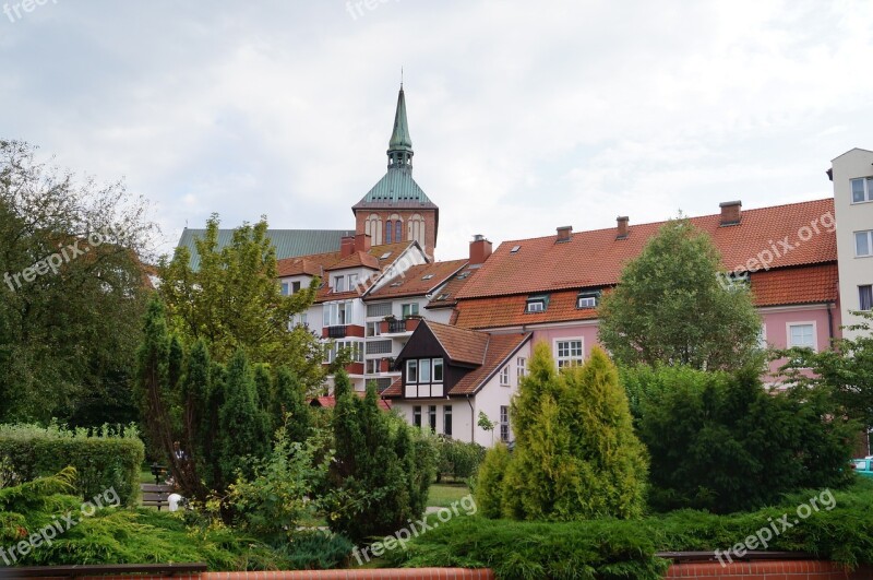 Kołobrzeg Historic Center Building City View Architecture