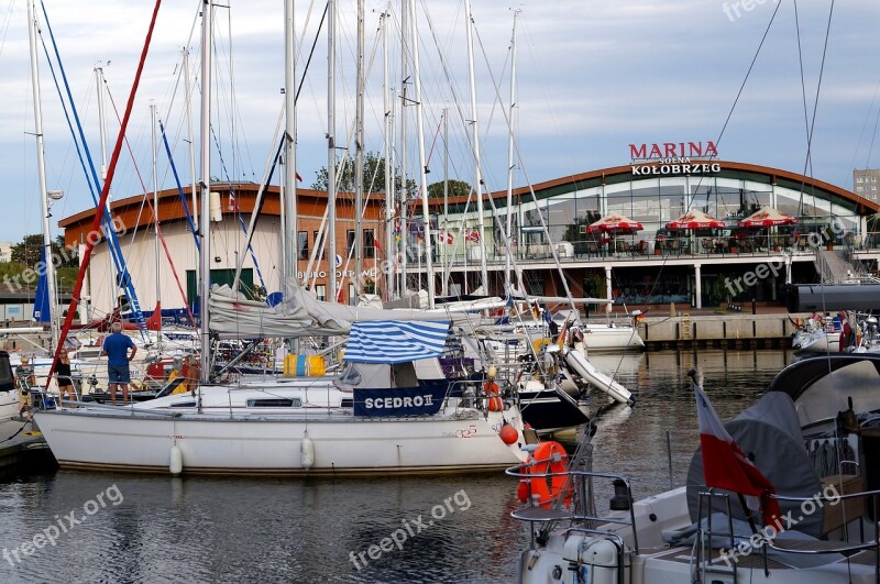 Marina Lake Water Coast Kolobrzeg