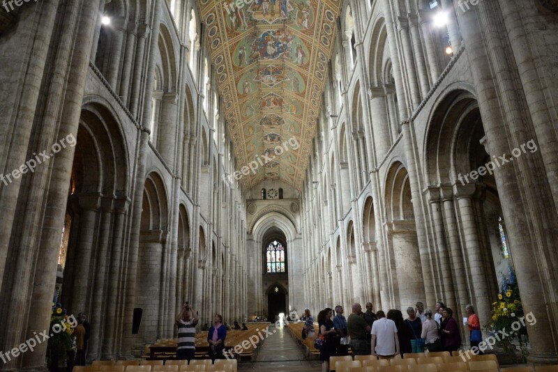 Church Cathedral Inside Architecture Construction