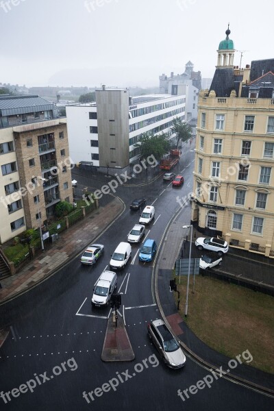 Junction Hotel Residential Buildings Office Building Traffic