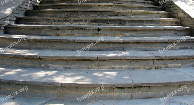 Stone Steps Stairway Steps Staircase Stone