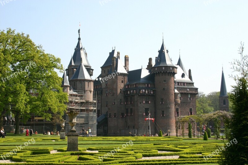 Castle Utrecht Nature Old Free Photos