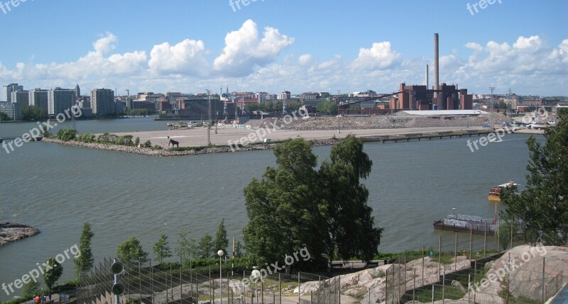 Helsinki Korkeasaari Observation Tower Landscape The Mammoth