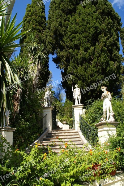 Greece Corfu Sissi Palace Achilleion