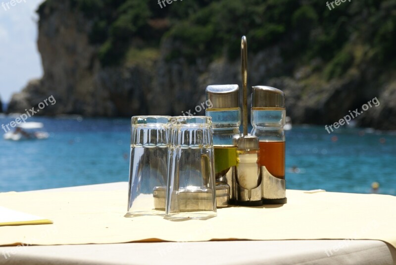 Summer Beach Oil Vinegar Salt