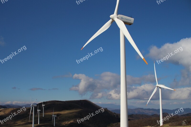 Daegwallyeong Ranch Windmill Wind Free Photos