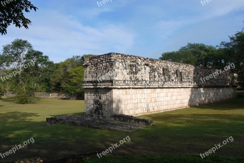 Mexico Uximal Building Free Photos