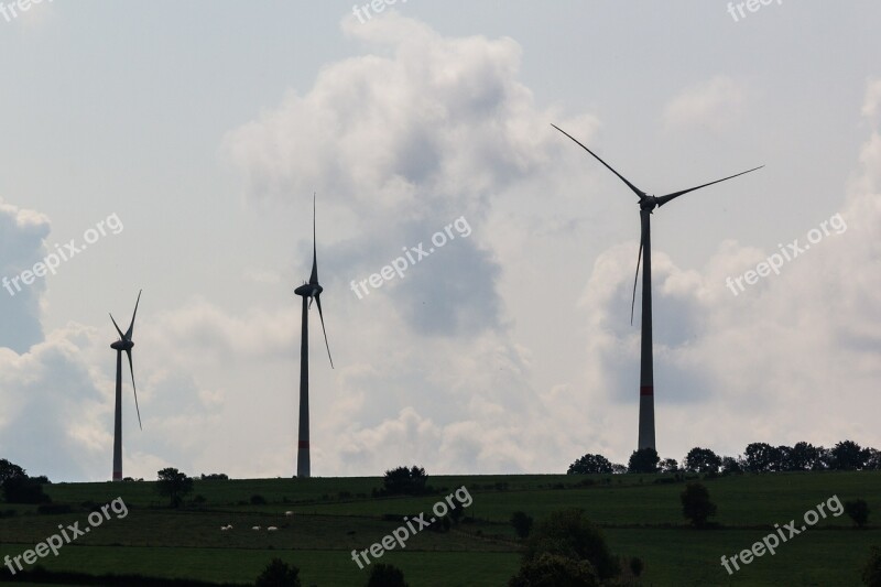 Wind Turbine Wind Wind Mill Electricity Run