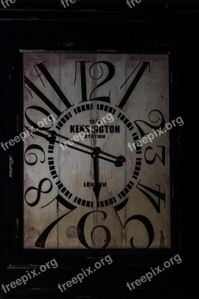 Clock Clocks Old Clock Time Dark