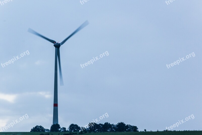 Wind Turbine Wind Wind Mill Electricity Run