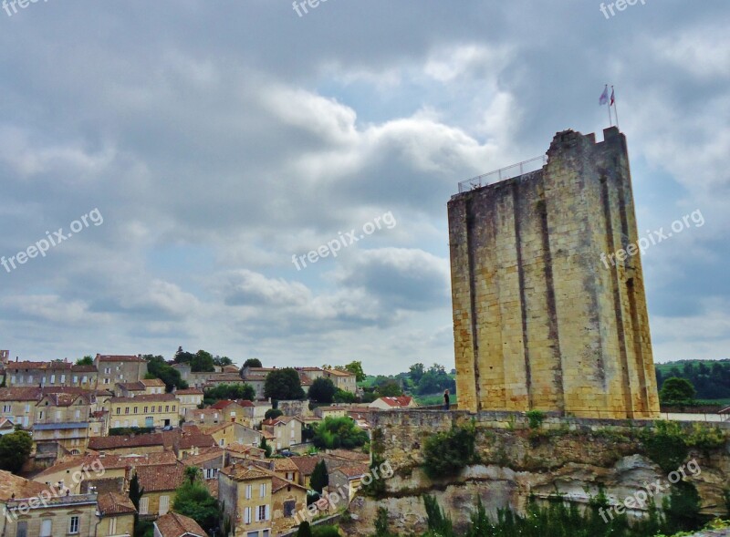 Fort Fortification Saint-émilion France Village