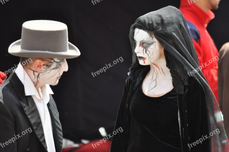 People Disguise Vampire Free Photos